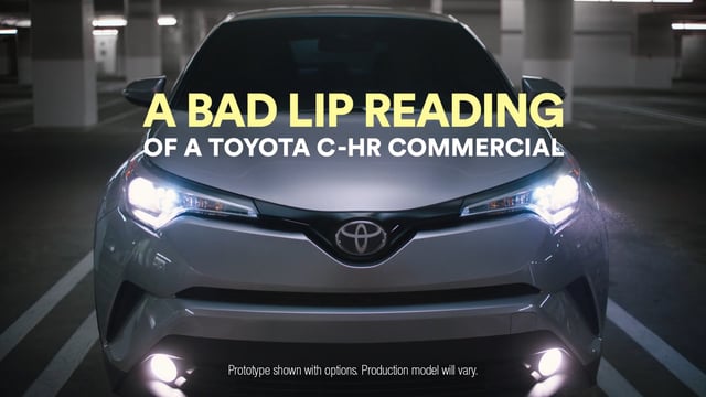 toyota c-hr commercial bad lip reading AFTERMARKET: Gets Mean-Looking Makeover Courtesy of Wald International 2026 Toyota C-HR: The Electric