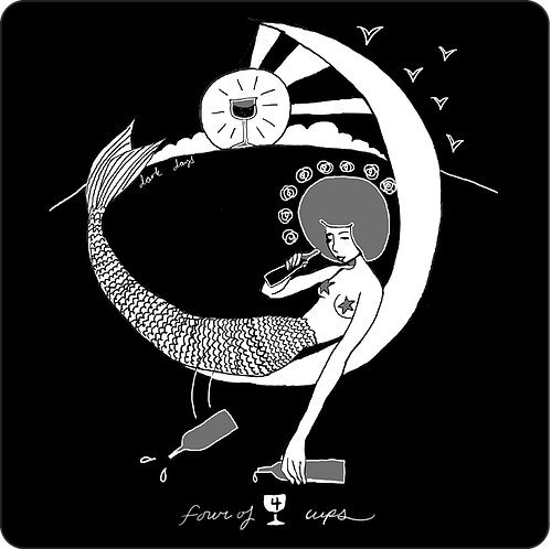 from the Dark Days Tarot.
