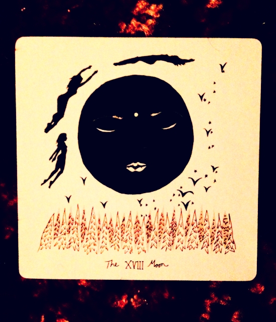 from Dark Days Tarot .