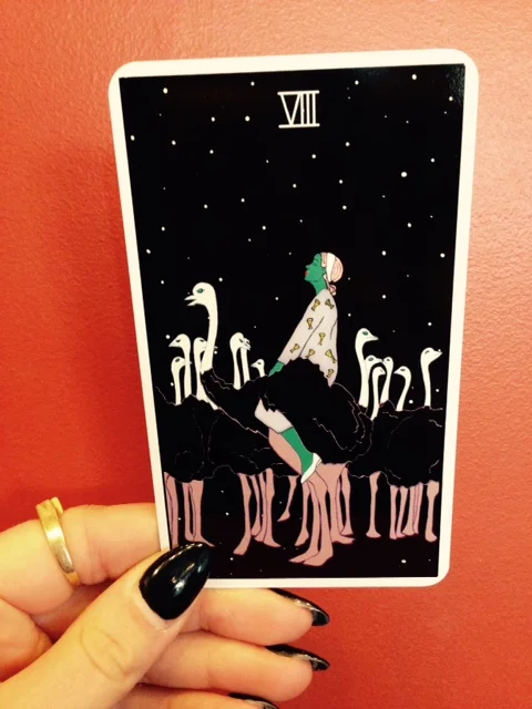 from the Moon Power Tarot by Charlie Quintero