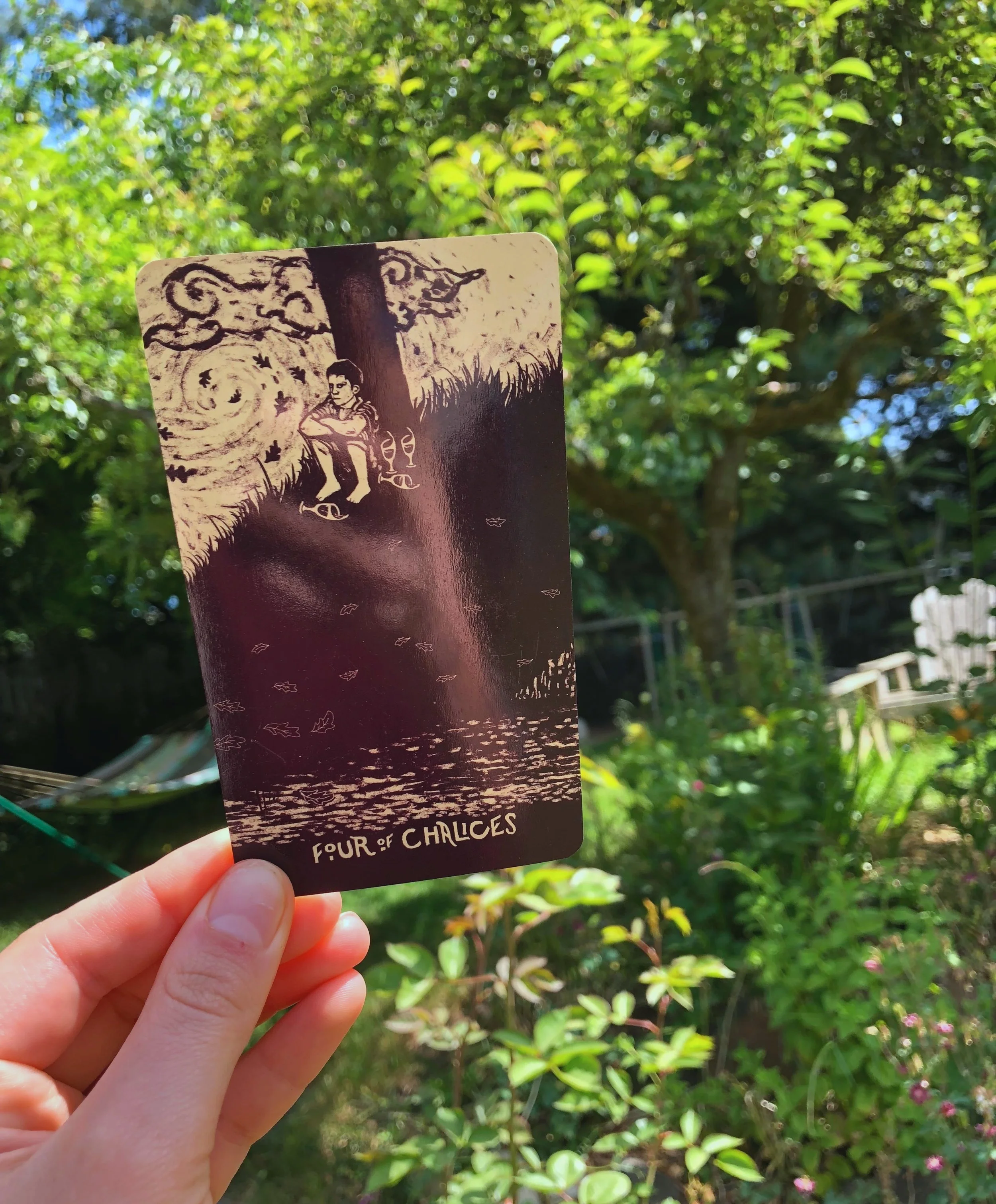 from the Light Visions Tarot.