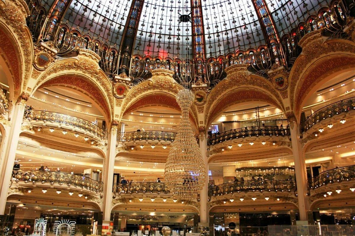 Shopping Galeries Lafayette in Paris - Travel Past 50