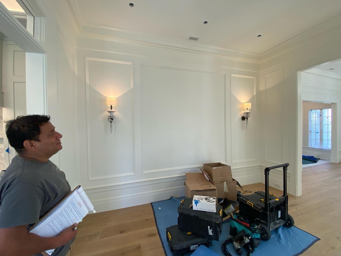Gerbert contemplates the nearing move-in date of this Pacific Heights remodel. #sanfranciscocontractor #sfbuilders #sfcontractors #sanfranciscoremodel