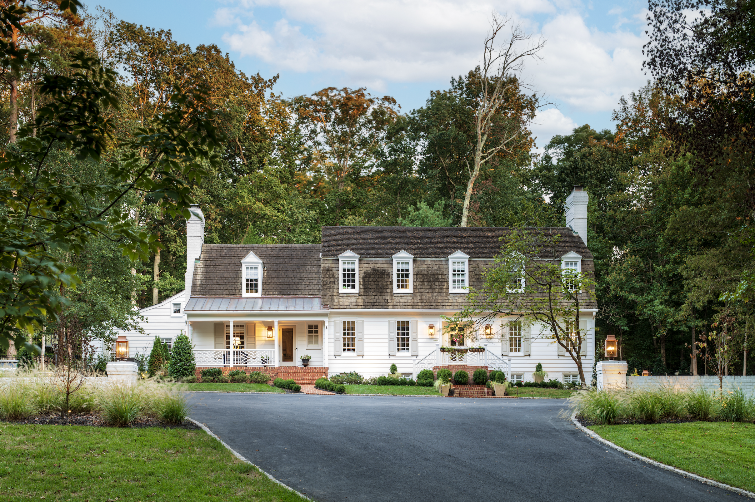 Marcia Fryer Landscape Design | Country home with traditional landscape.png