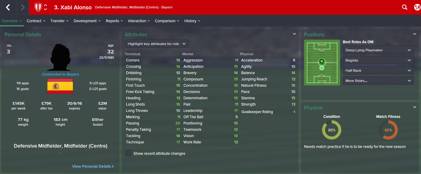 Xabi Alonso - FM15