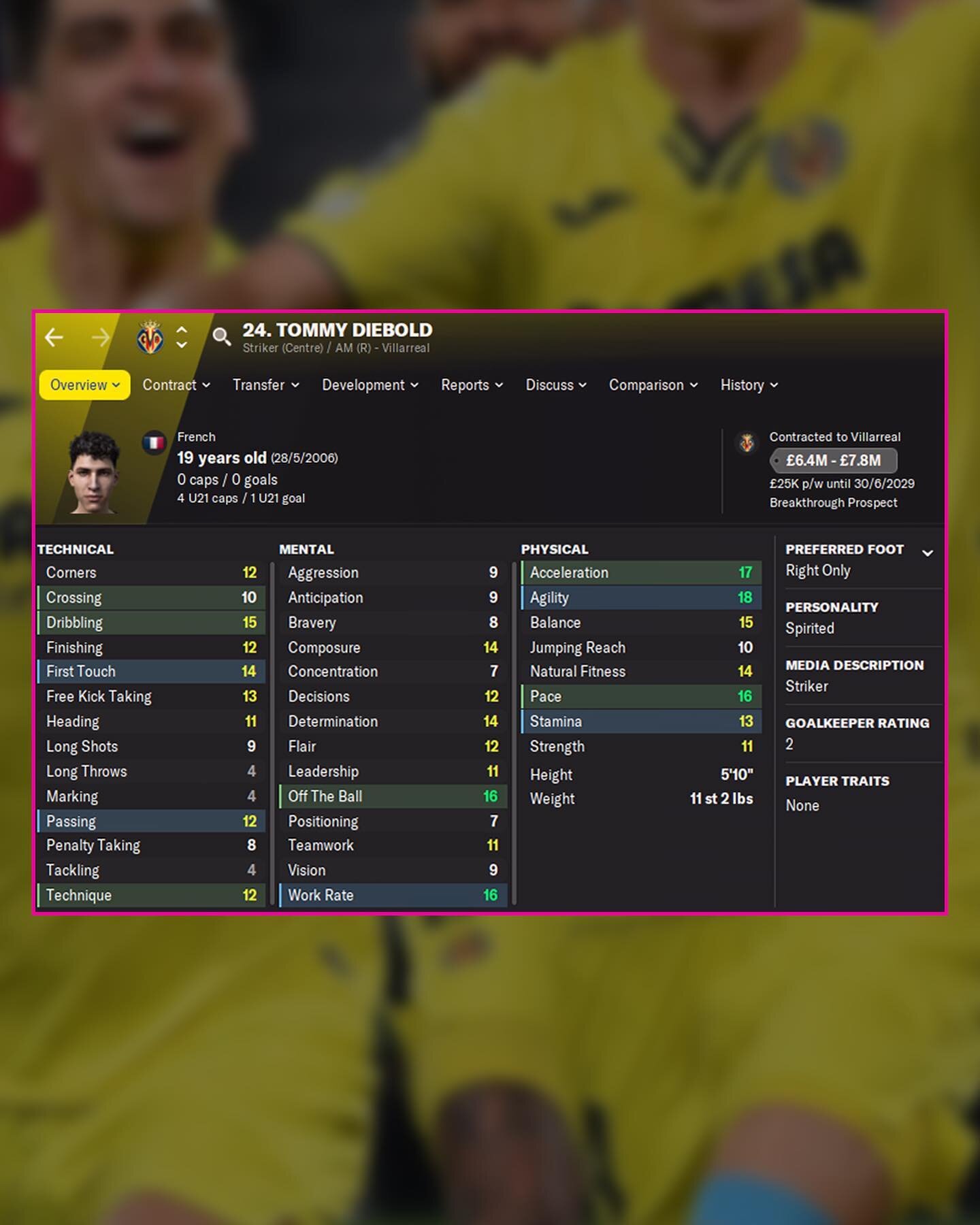 Signed this guy thinking I&rsquo;ll turn him into Thierry Henry, I then looked at a 19 year old Henry&hellip; oh my 🔥 

#FM22