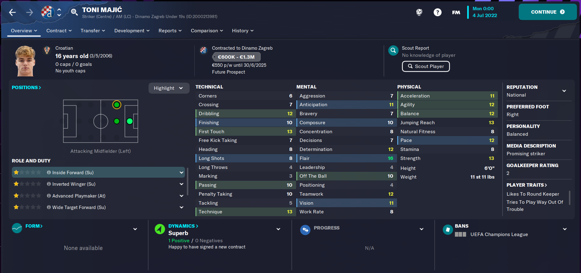 Your New Save: Day One on Football Manager 2022 - Dictate The Game