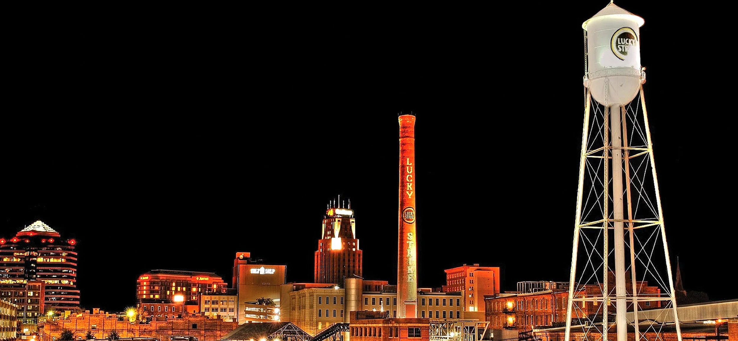 Durham’s American Tobacco District in 2016 ( source )