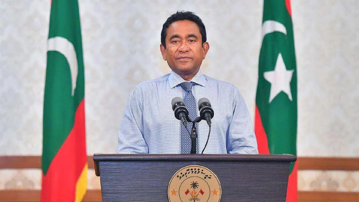Maldives President Abdulla Yameen ( source )
