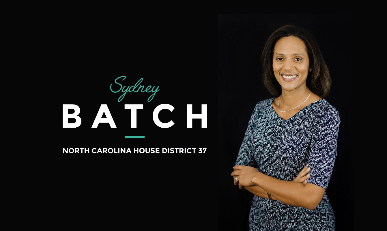 A campaign graphic from the website of Sydney Batch, an NC House candidate ( Image )