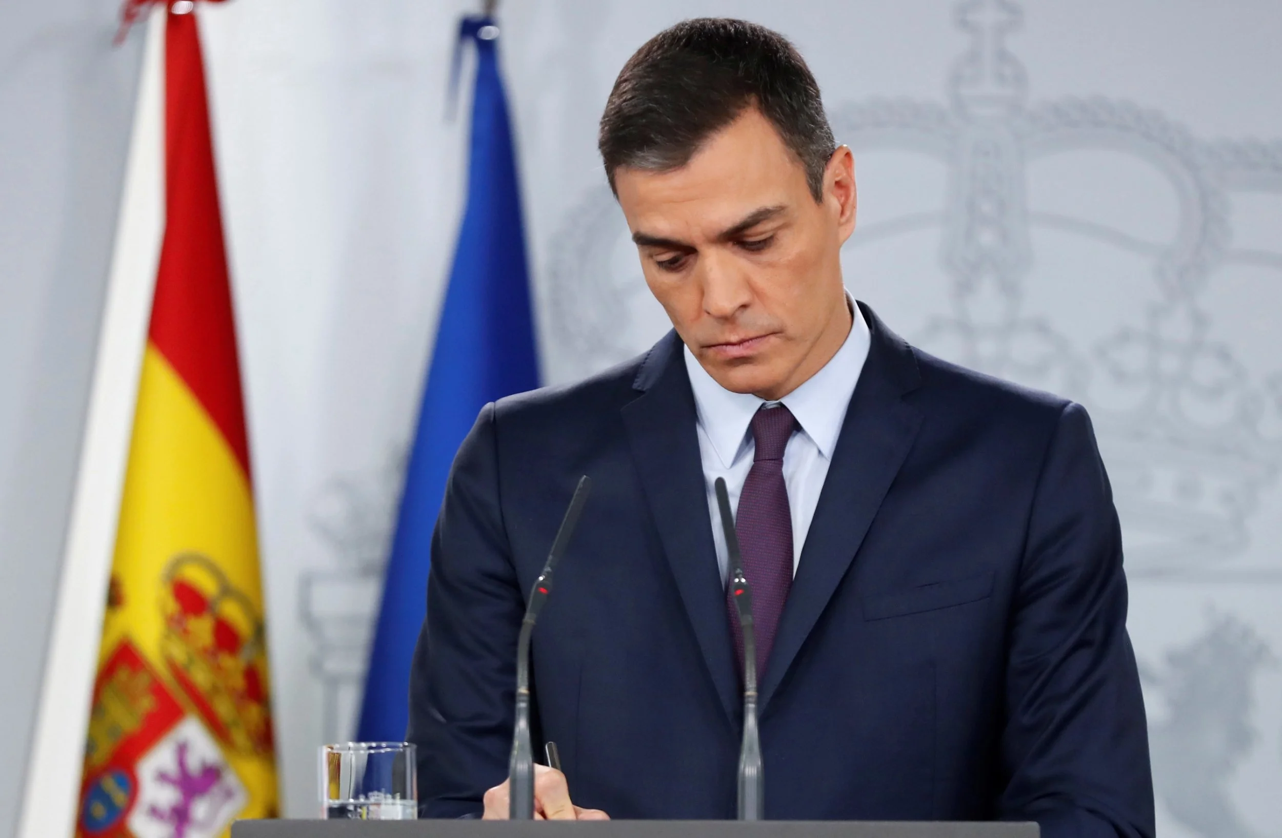 Prime Minister of Spain Pedro Sánchez announces snap elections amidst growing division in the government ( Image )