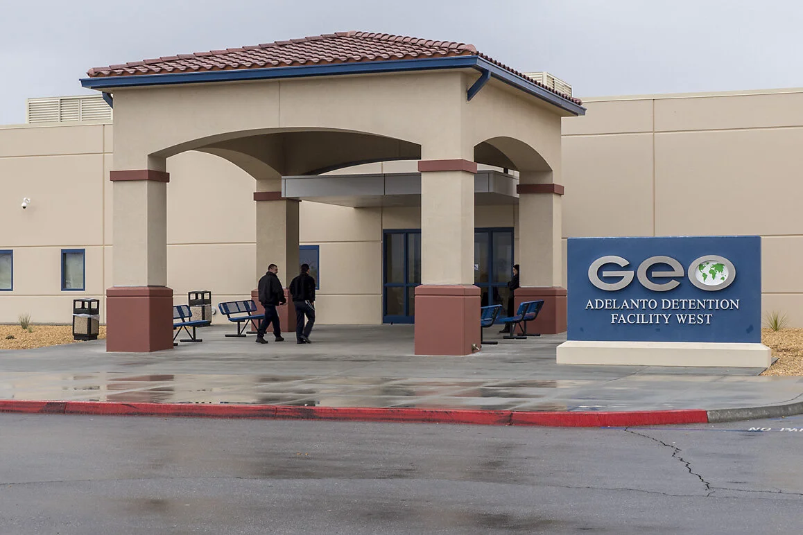 A GEO Group detention facility in Adelanto, CA. ( Image )