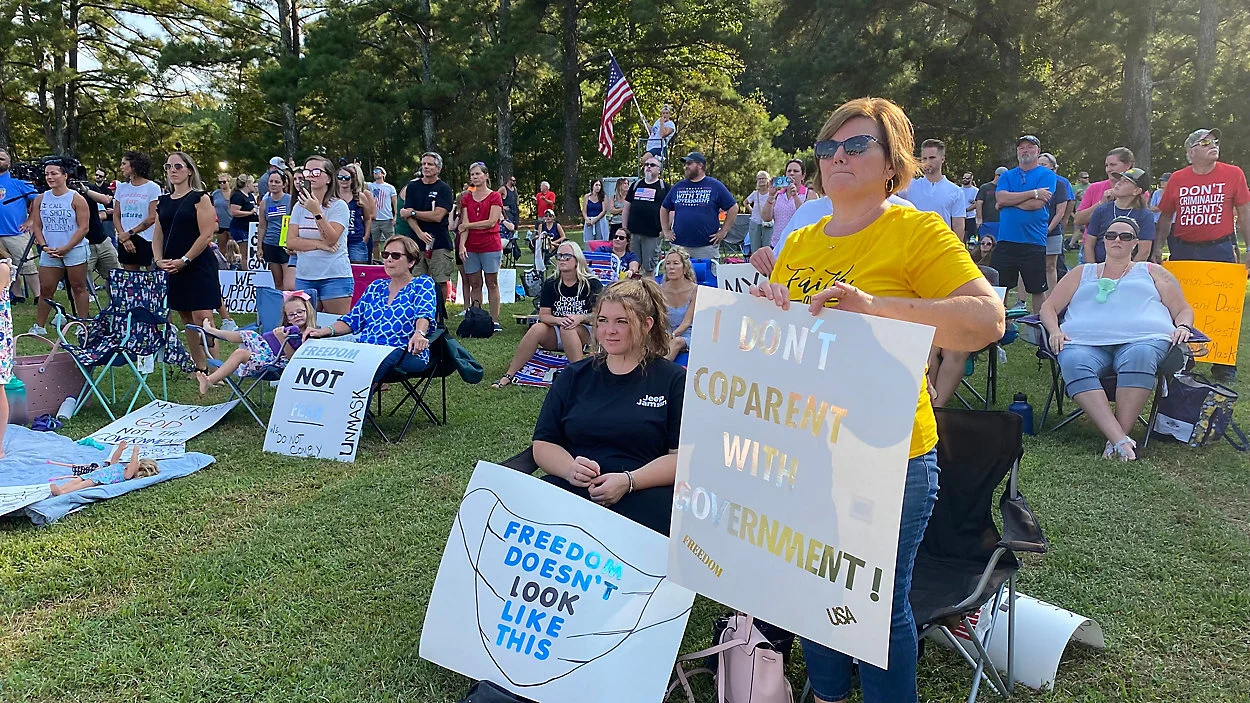 North Carolina School Board Meetings Have Become the New COVID Battleground