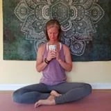 Take a tea break in Sukhasana