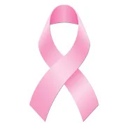 The iconic pink ribbon is a great visualization for the connection of the shoulders to the core, often cued as scapular stabilization