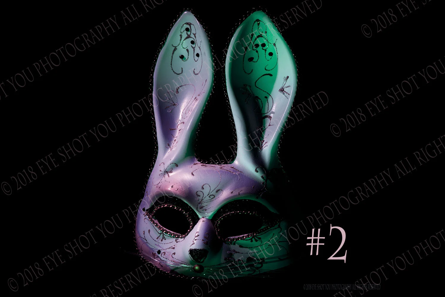 White Rabbit Mask Photography White Rabbit Masquerade Mask