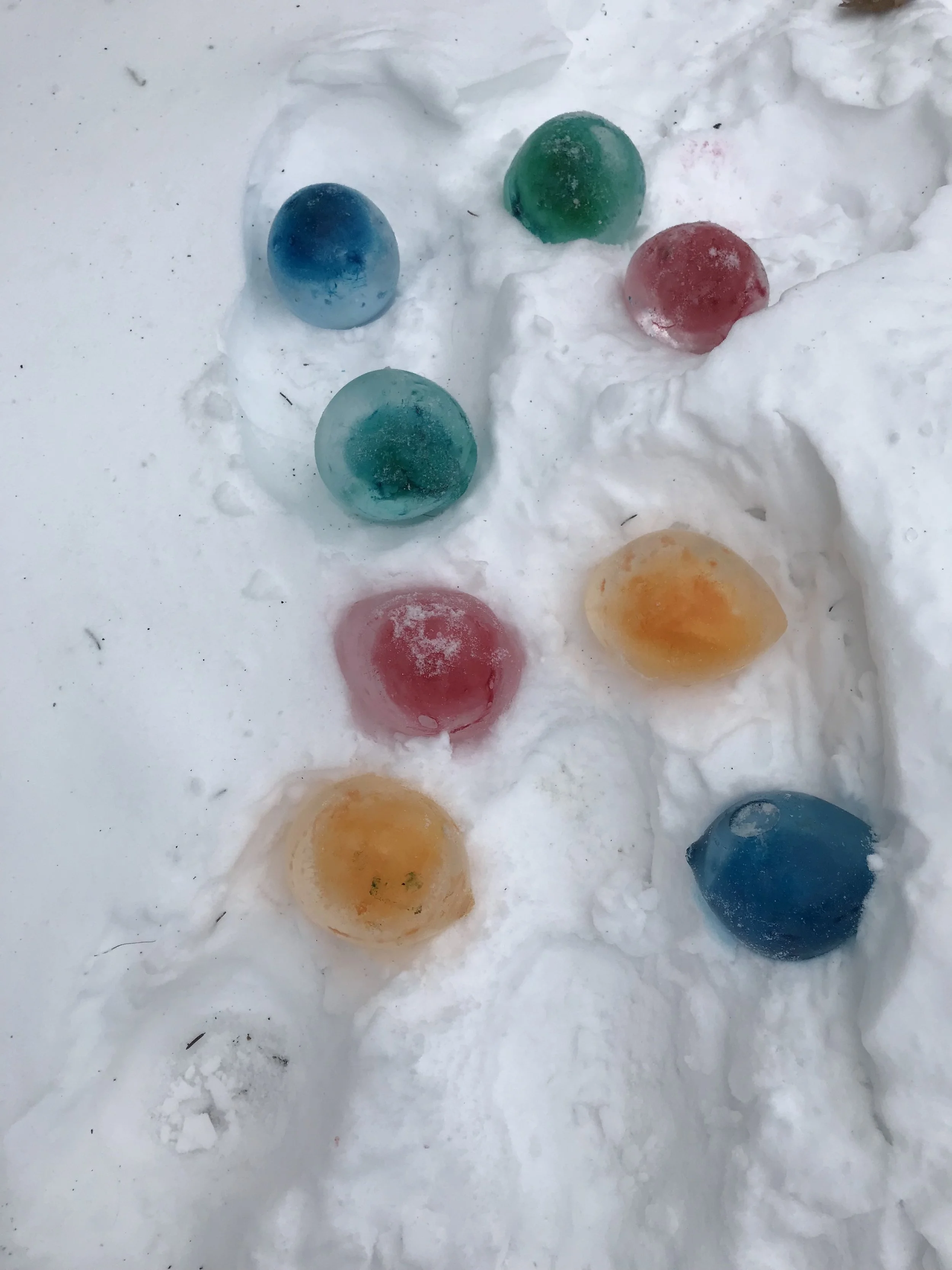 Giant Ice Marbles 