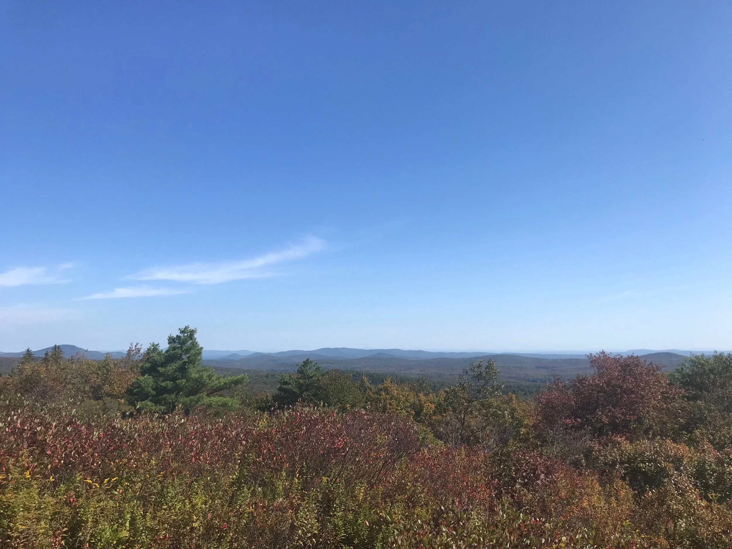 View from Pitcher Mountain in Stoddard