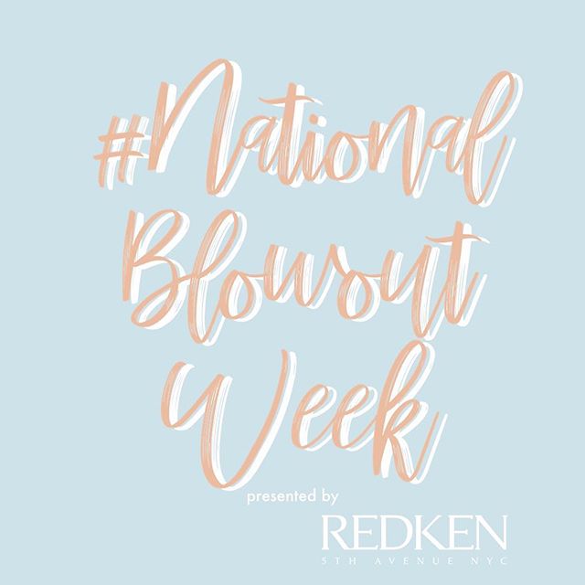 Today is the start of our first ever #nationalblowoutweek! This year we have partnered with @redken @goodyhair @pretebeauty @t3micro &amp; @impressionsvanity to raise money for the brand new @beyoutiful_foundation! To participate by getting a blowout