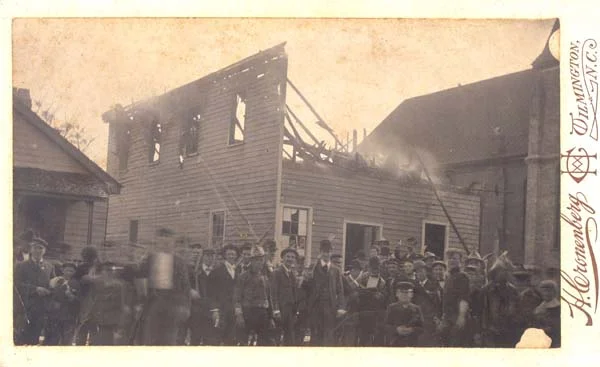Armed white rioters destroyed Wilmington’s Black newspaper “The Daily Record.”