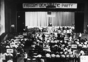 Mississippi Freedom Democratic Party State Convention, Jackson, Mississippi, July 1964.