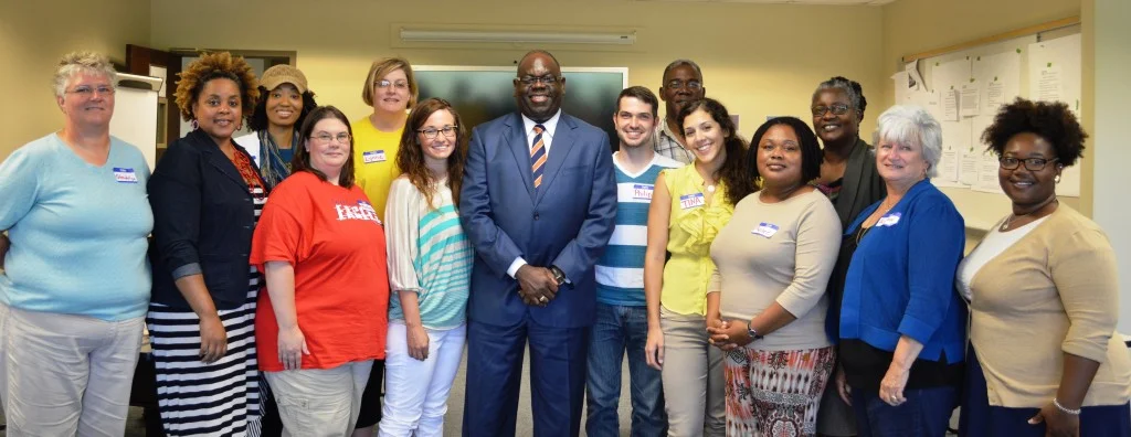 Judge Reeves with Mississippi Civil Rights and Labor History Teaching Fellows