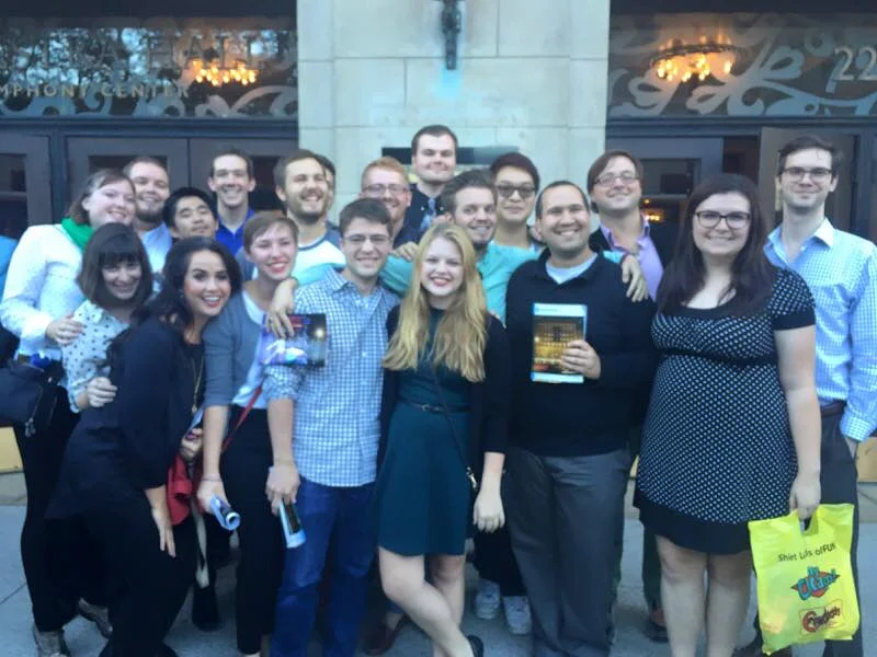 Most of the CCM Brass in Chicago for the National Brass Ensemble Concert (Sep 2015)