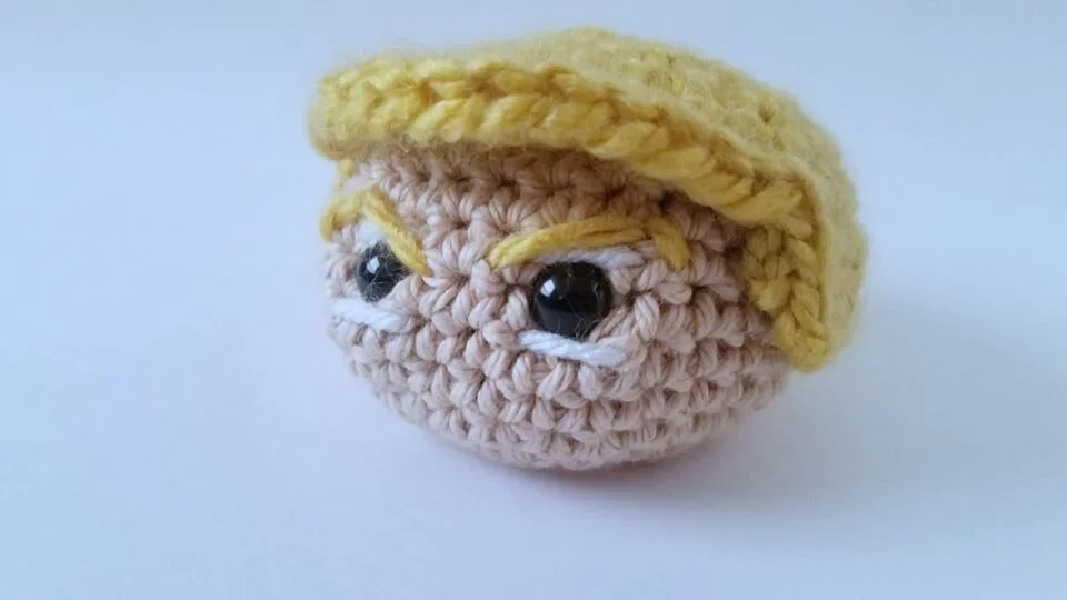 Crochet Trump Hacky Sack