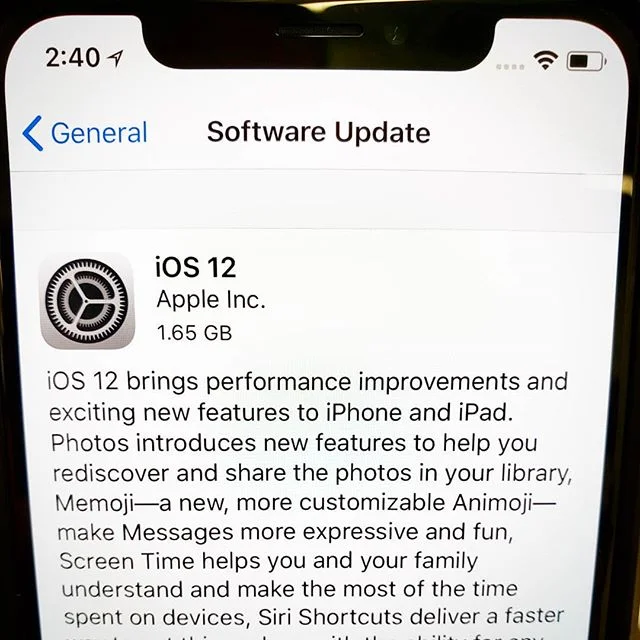 That was a huge update. #iOS12 @Apple #iPhoneX. iOS 12 is ready for download, enjoy!!! #ios #ios12update #youtubechannel #iphone #iphones #smartphone #mobilephone #appleiphone #apple #youtuber #youtube