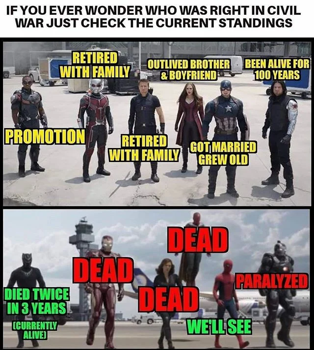 🤣 #theavengers #marvel #captainamerica #ironman
