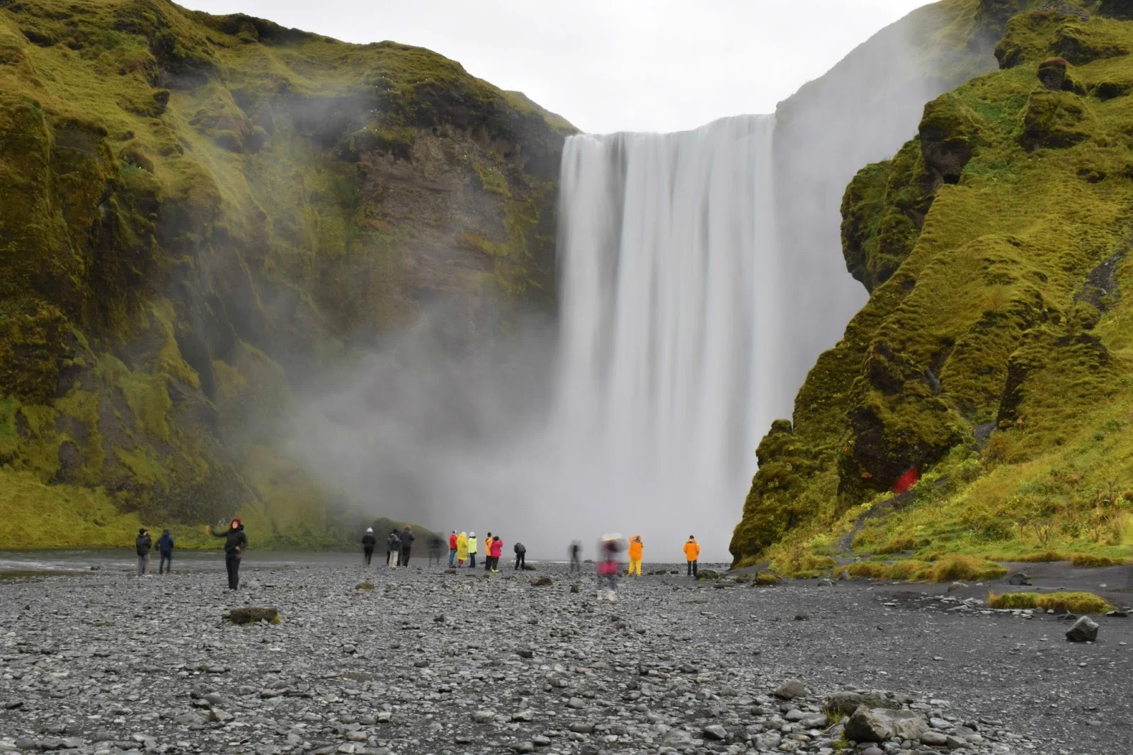 You can see all the tourists in this picture...