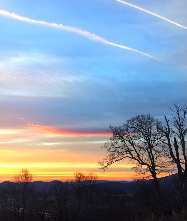 Virginia sunrise...