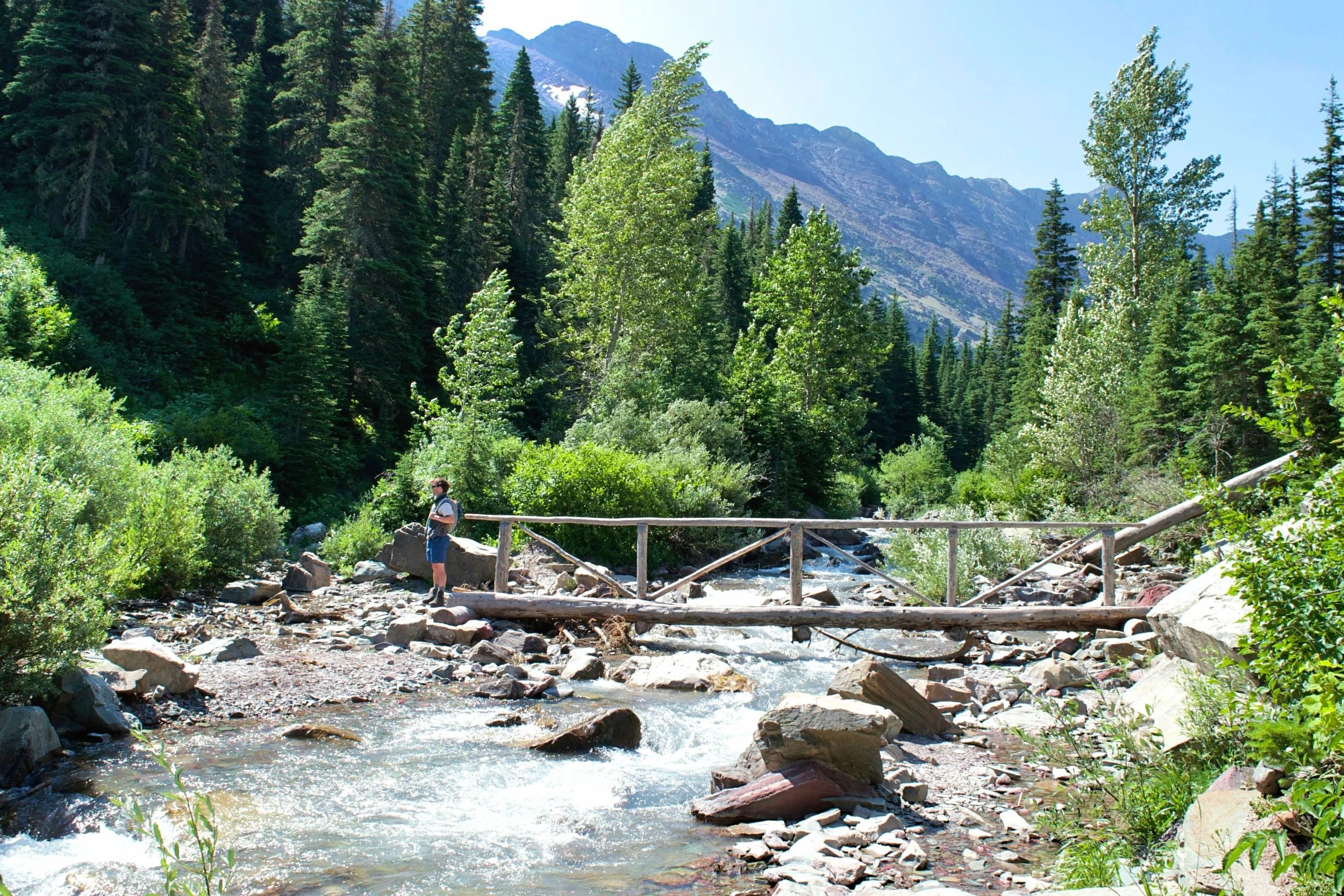 Crossing Canyon Creek