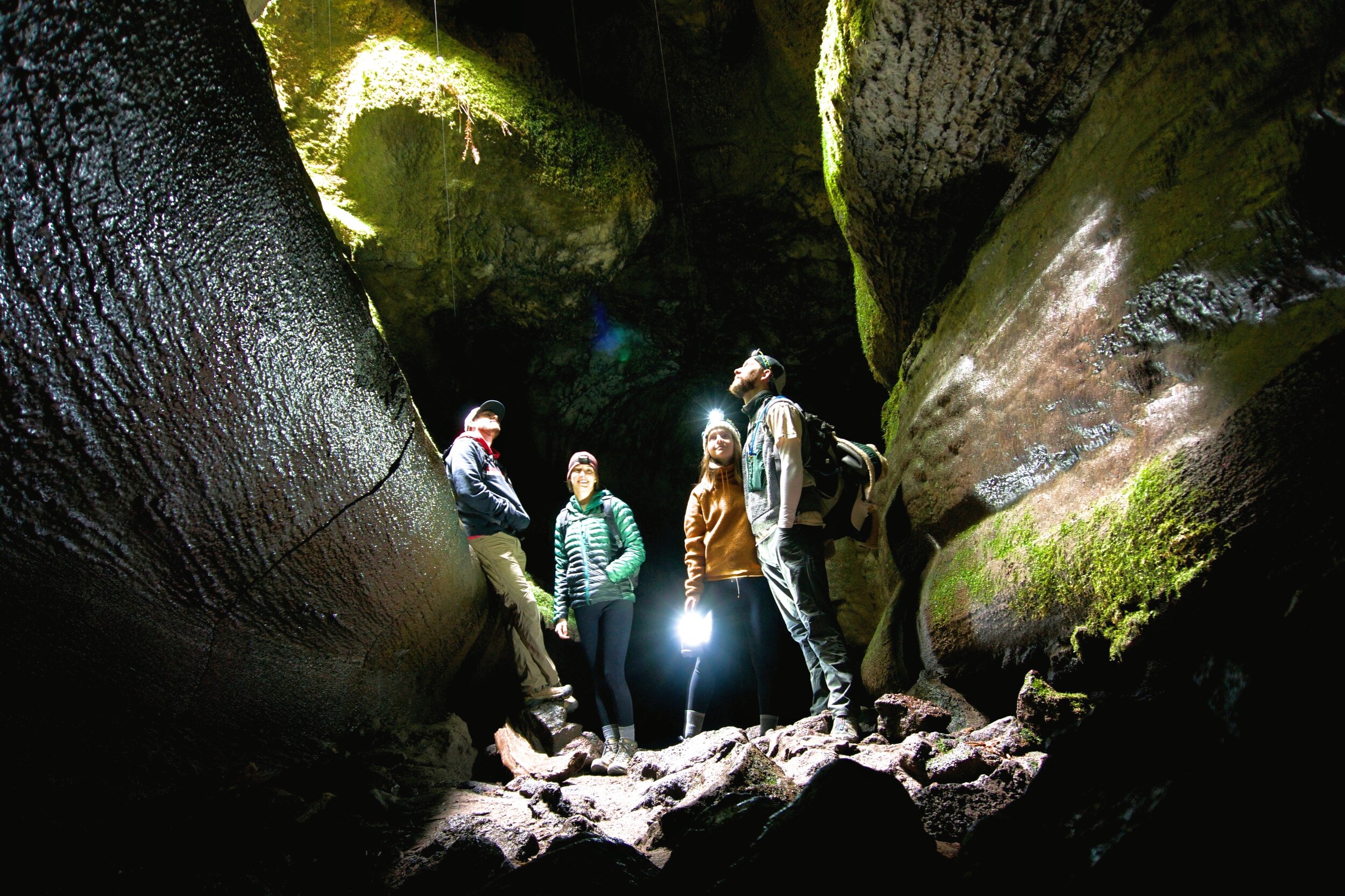 Exploring Ape Cave, Washington — Snows Out West