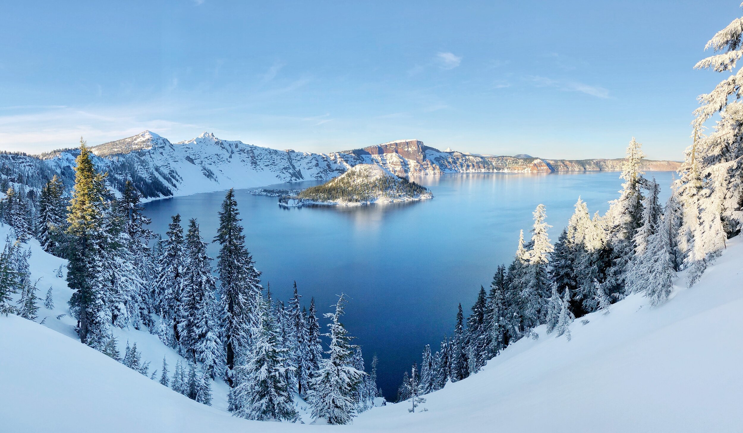 Snowshoeing Crater Lake National Park, Oregon — Snows Out West