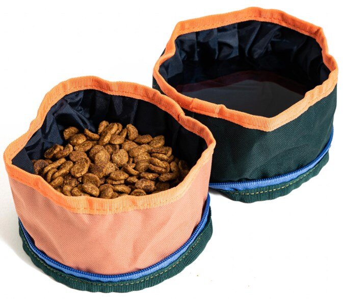 $24 Collapsible Double Dog Bowl