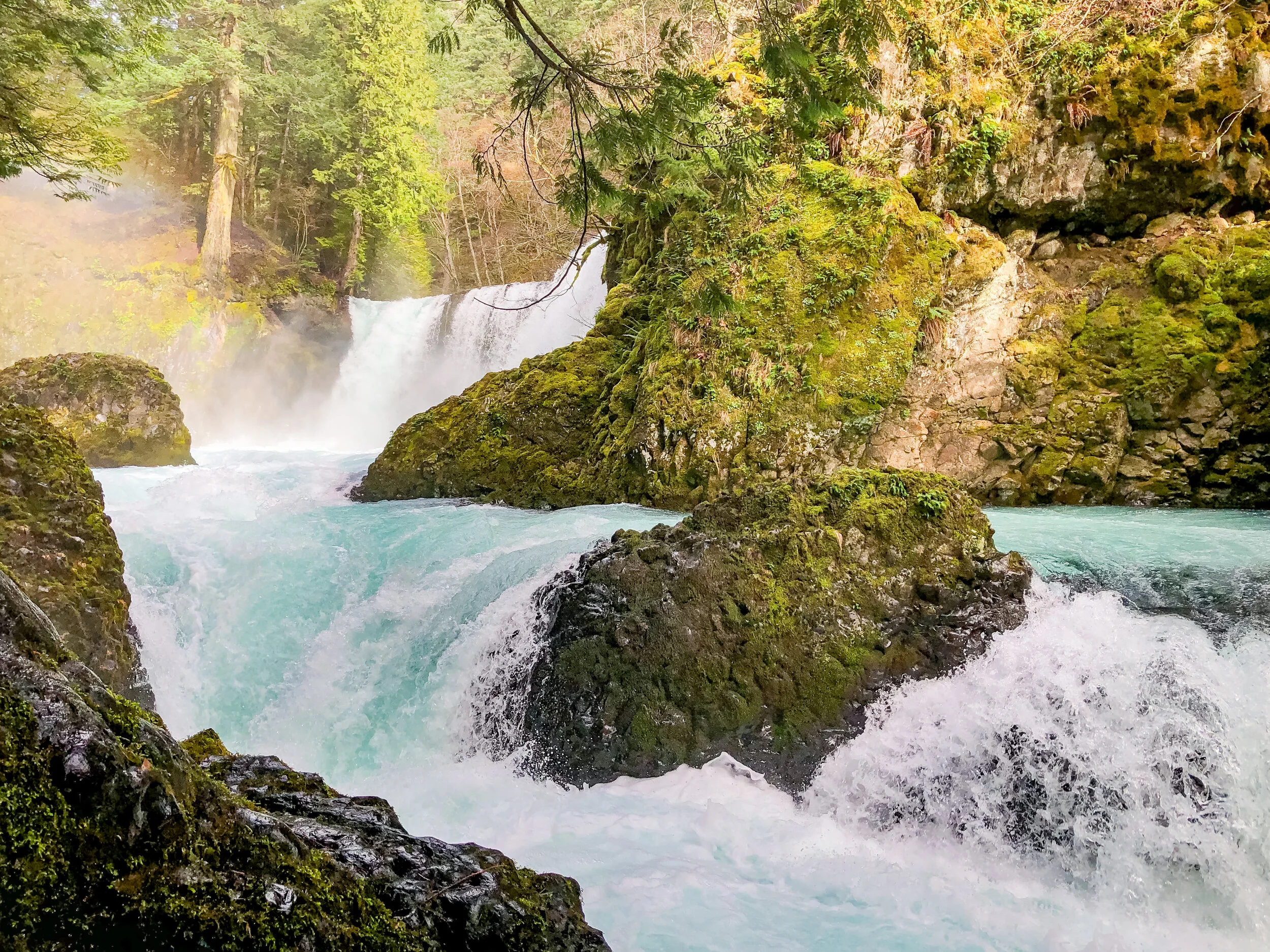 Exploring Spirit Falls Washington Snows Out West