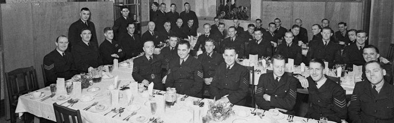 servicemen enjoying the hospitality