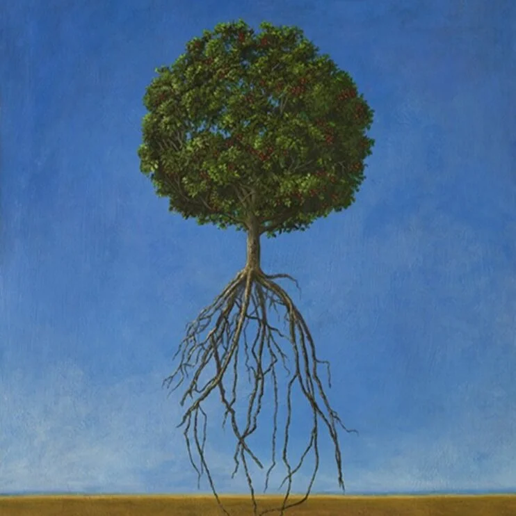 Tree of Life / 17" x 25" / Acrylic on paper / Jonathan Bouw / 2018