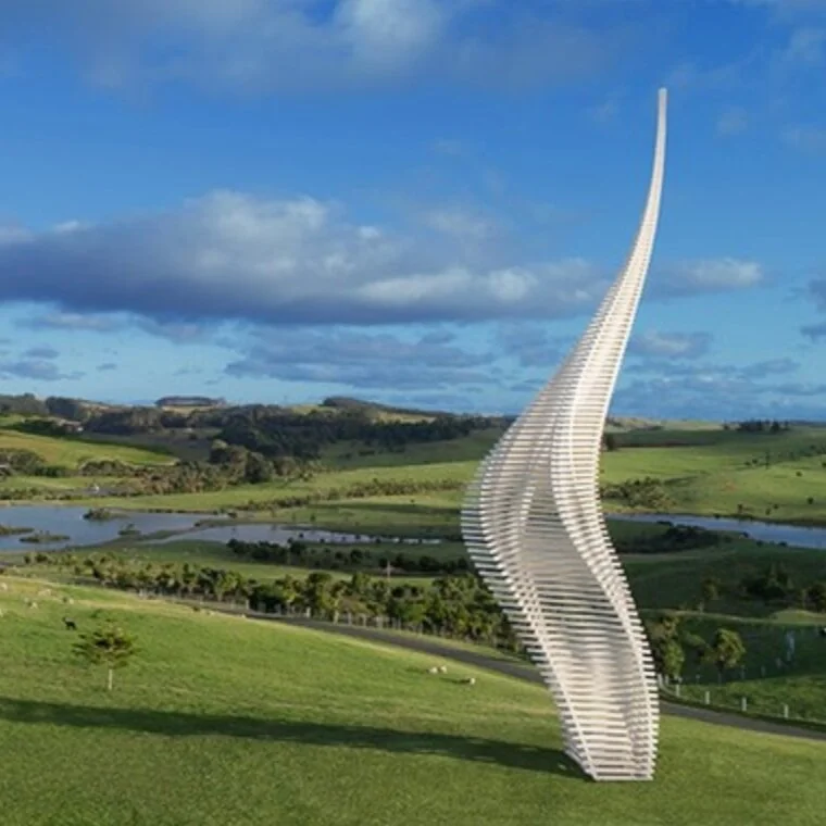 Jacob’s Ladder / Gerry Judah / 2017 / 480 lengths of square-sectional steel