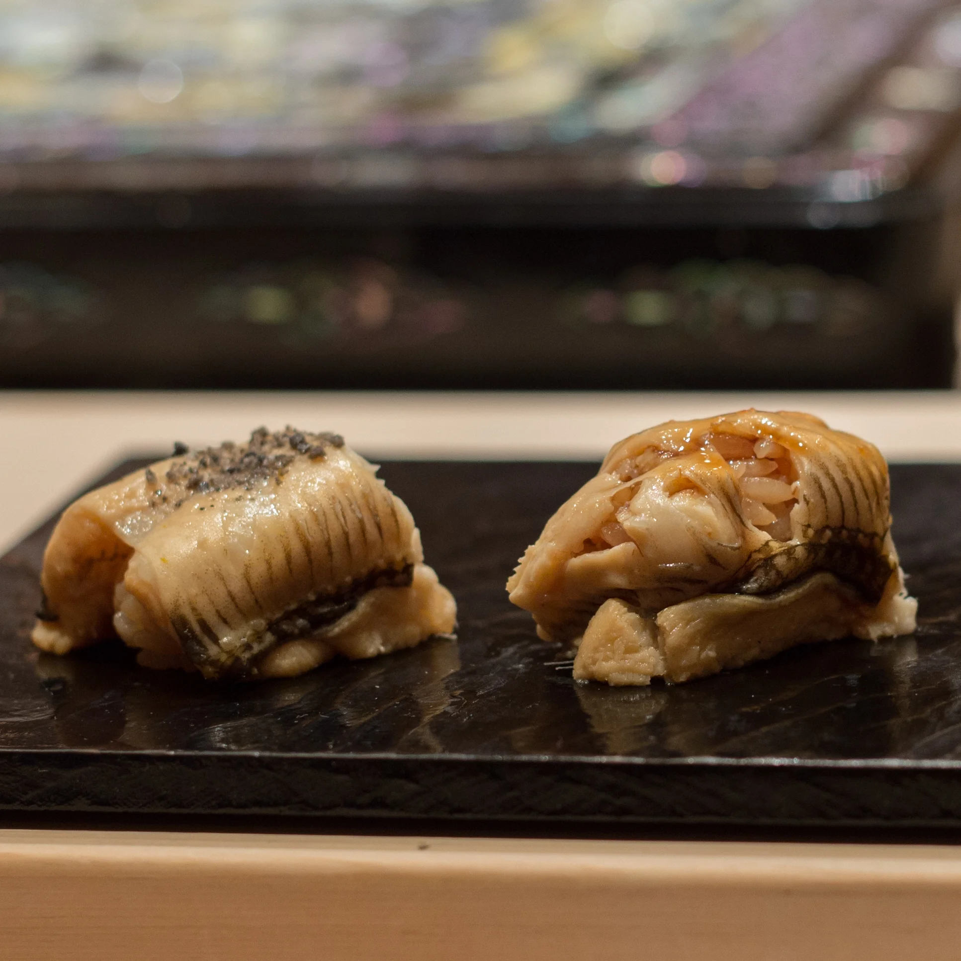Anago (穴子 / Sea Eel) — The Sushi Geek, image size:1933x1933