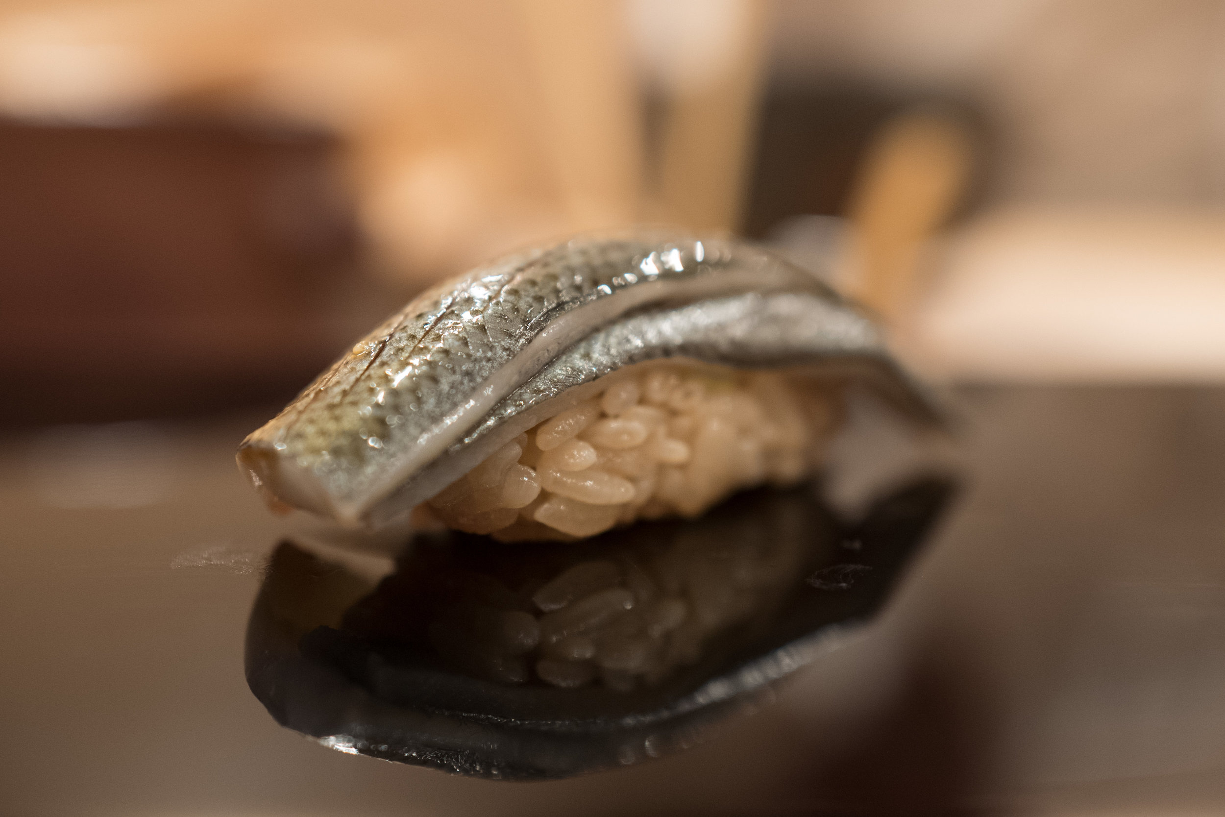  A really delicious kohada - Keita's shari paired with this neta perfectly 