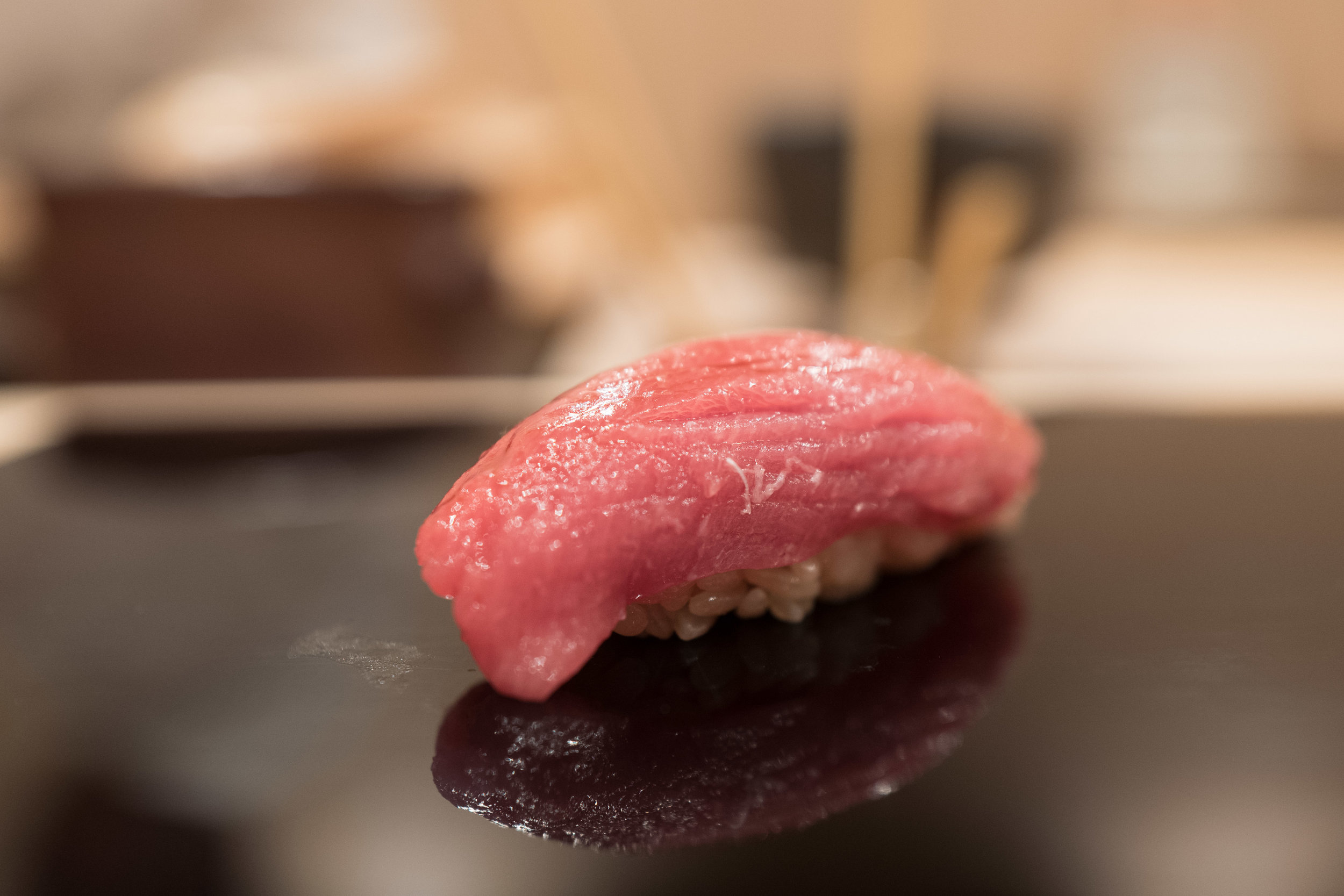  Really great chu-toro - also a perfect combination with the shari 