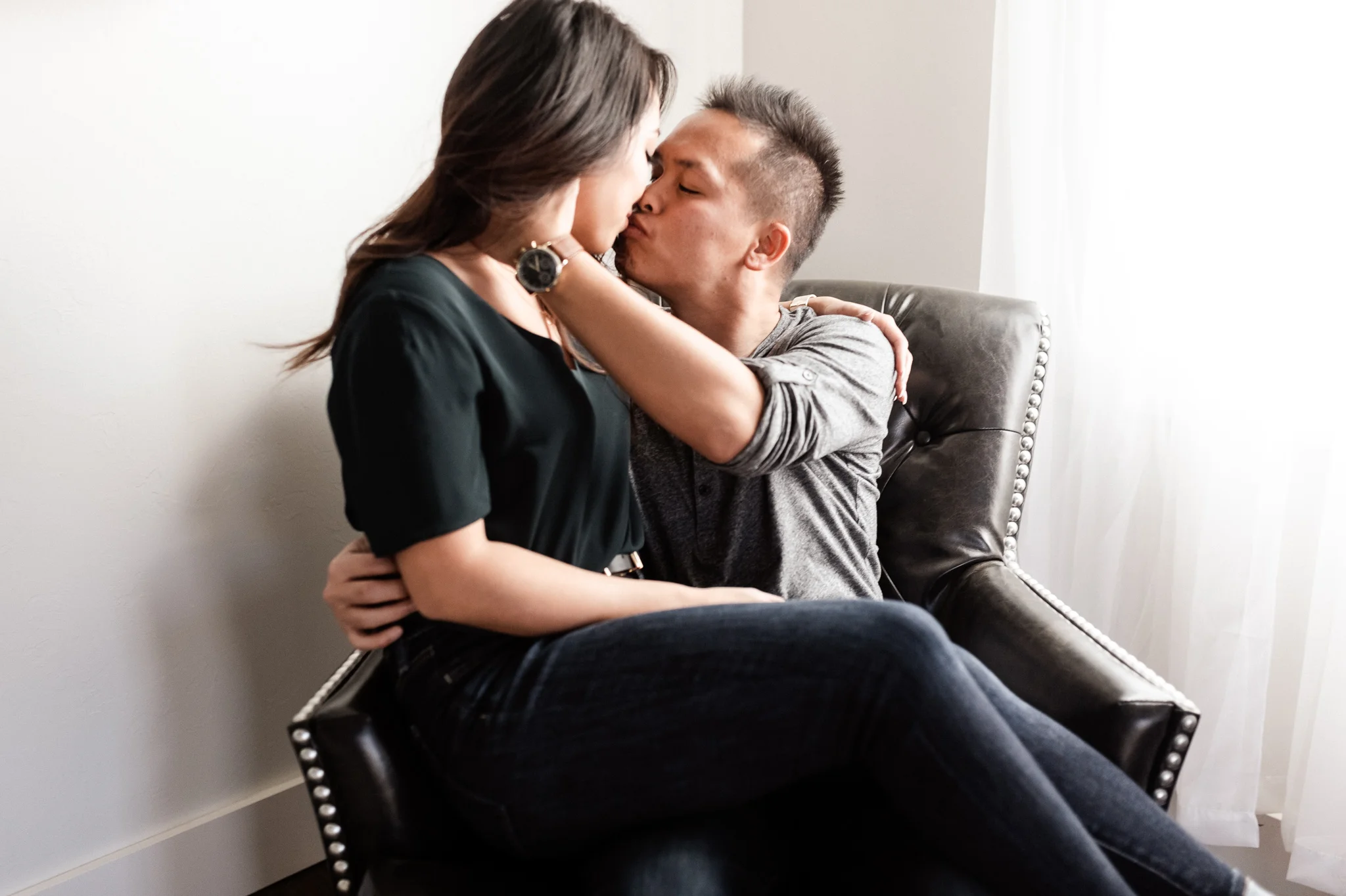 Hieu + Teresa | Colorful Romantic Downtown Engagements | Oklahoma Wedding Photographer-2.jpg