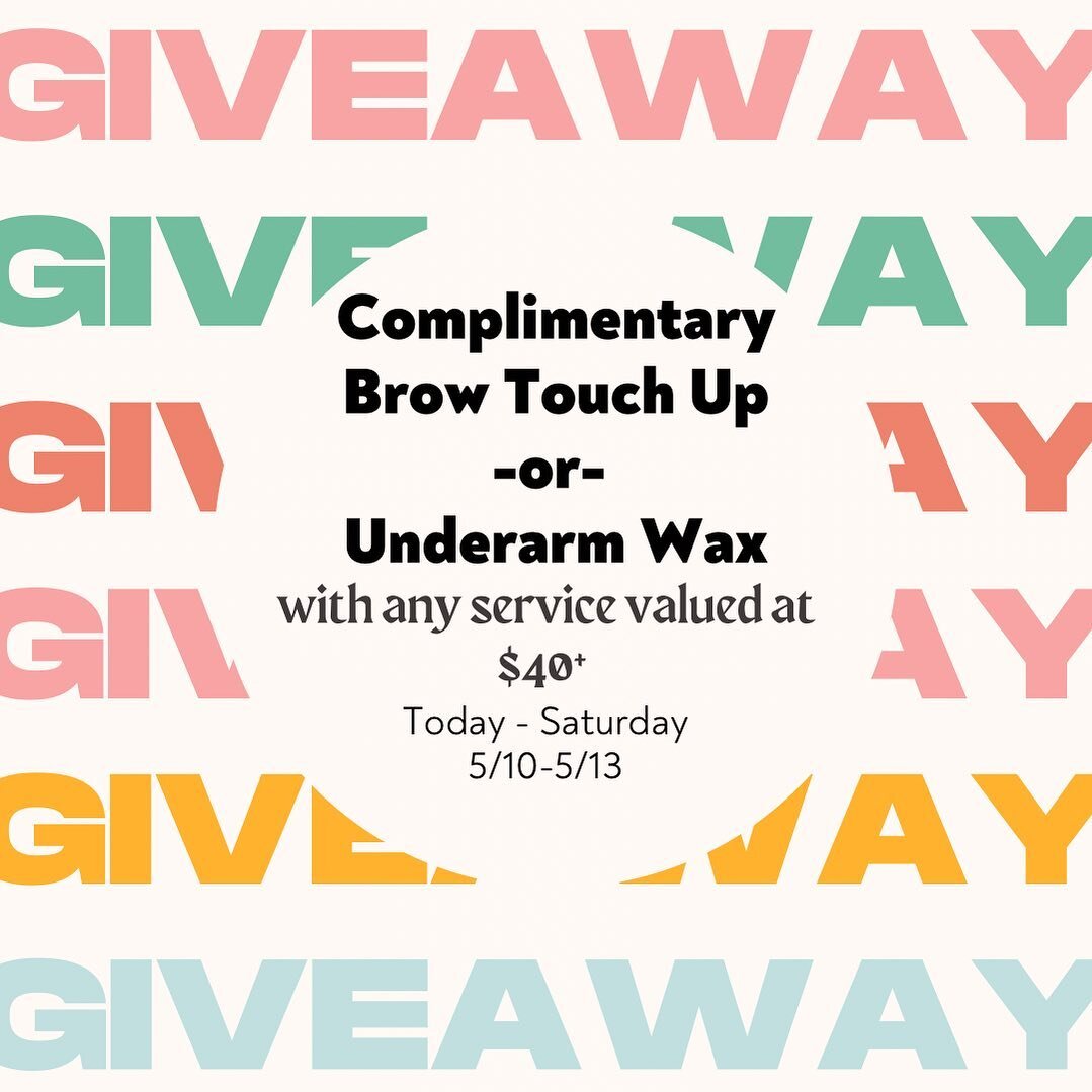 LaMoni's Waxing Studio: ✨Set yourself up for an amazing weekend!💃🏻🪩🕺🏽 Now through Saturday get a complimentary brow touch up or underarm wax with any service values at $40+! ✨
Save your spot! 

#austinwaxing #austinestheticians #austinbrows #aus
