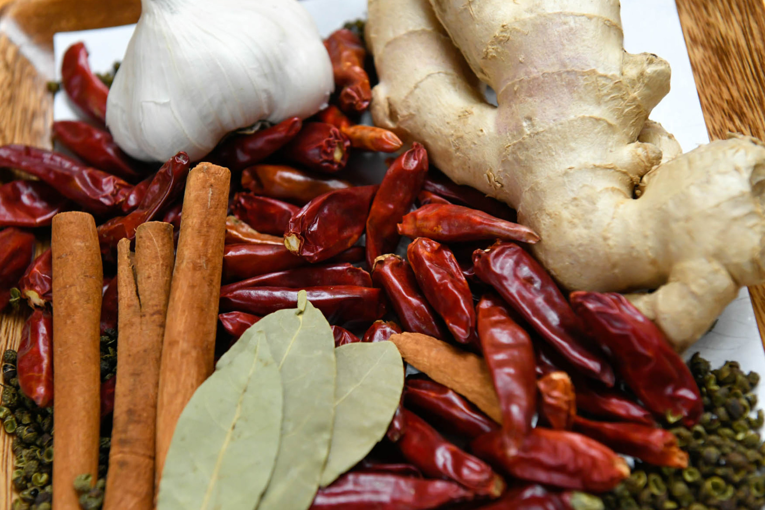   Ingredients   Our chashu is cooked with select Japanese soy sauce specifically used for tenderizing pork. Our bamboo shoots are freshly made in-house piquant with soy and sesame marinade. We strive to prep most of our ingredients in-house and do no