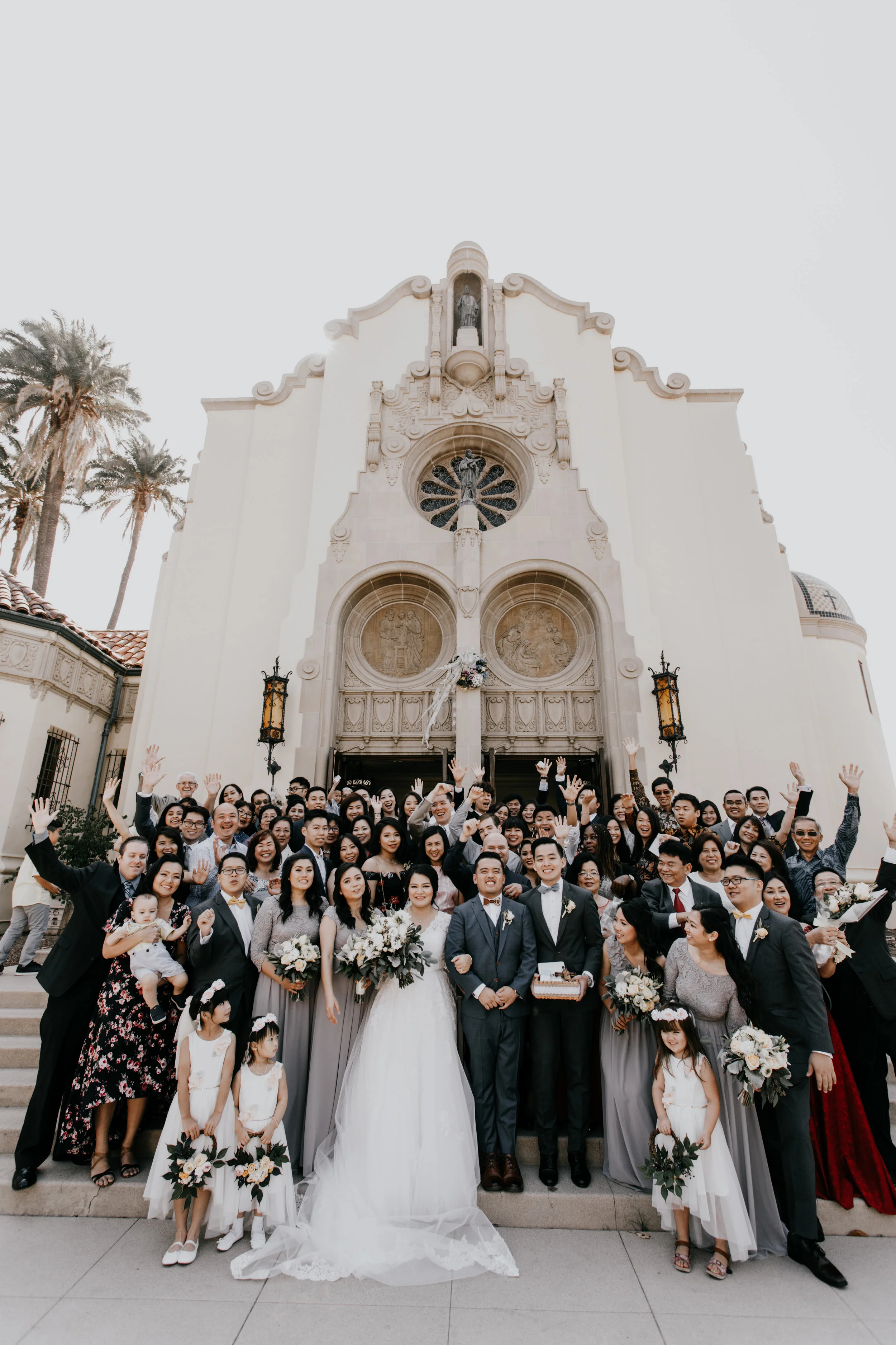 wedding party | Pasadena, CA
