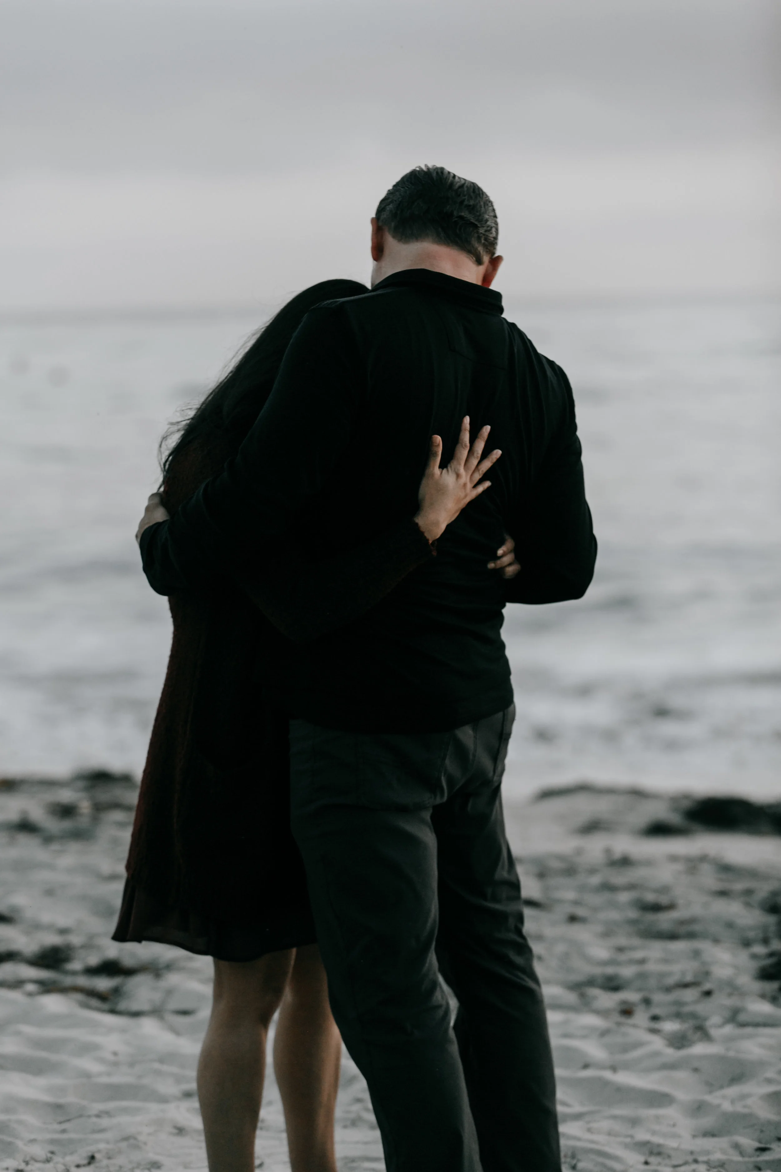 San Diego beach engagement