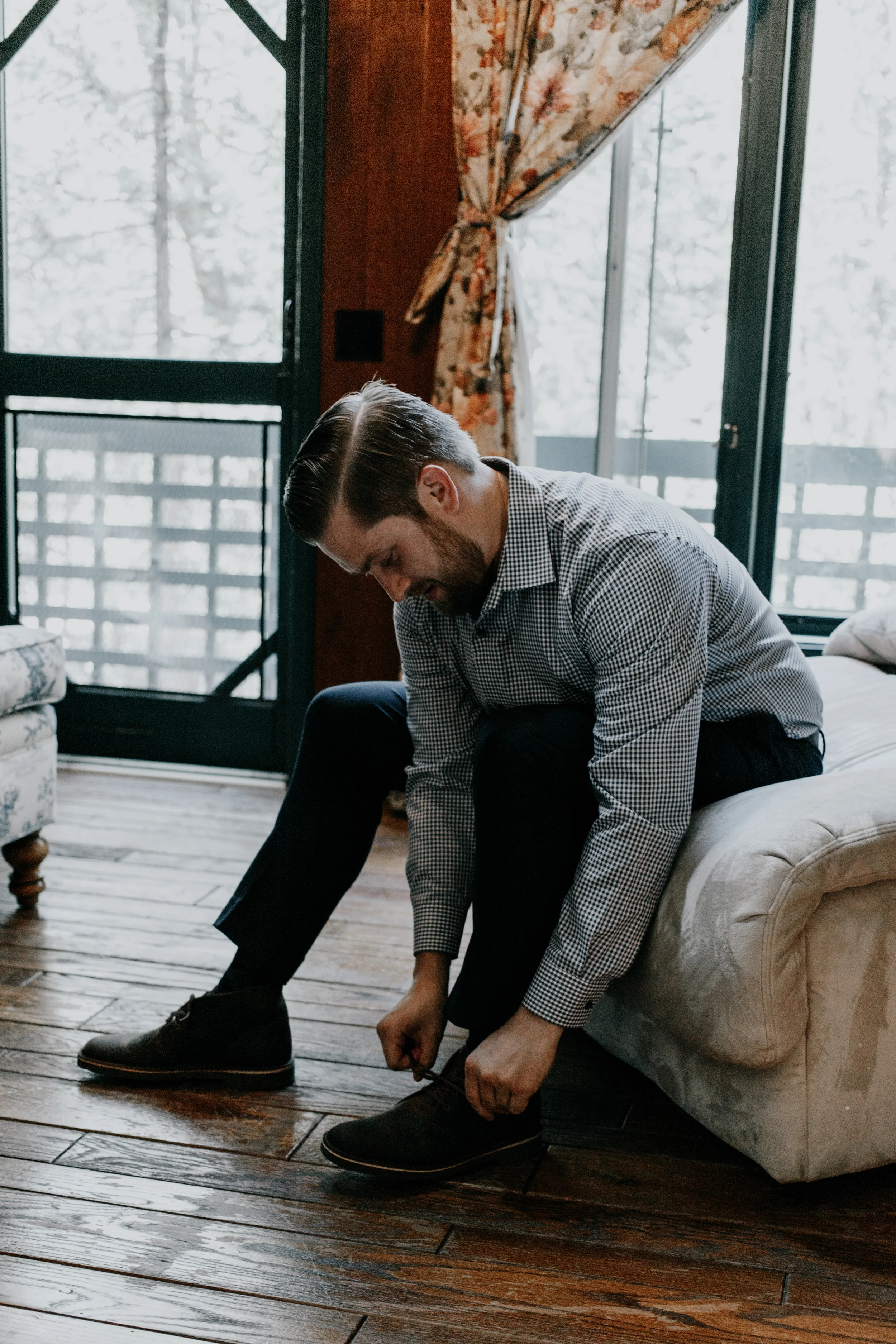 wedding dress | Mountains