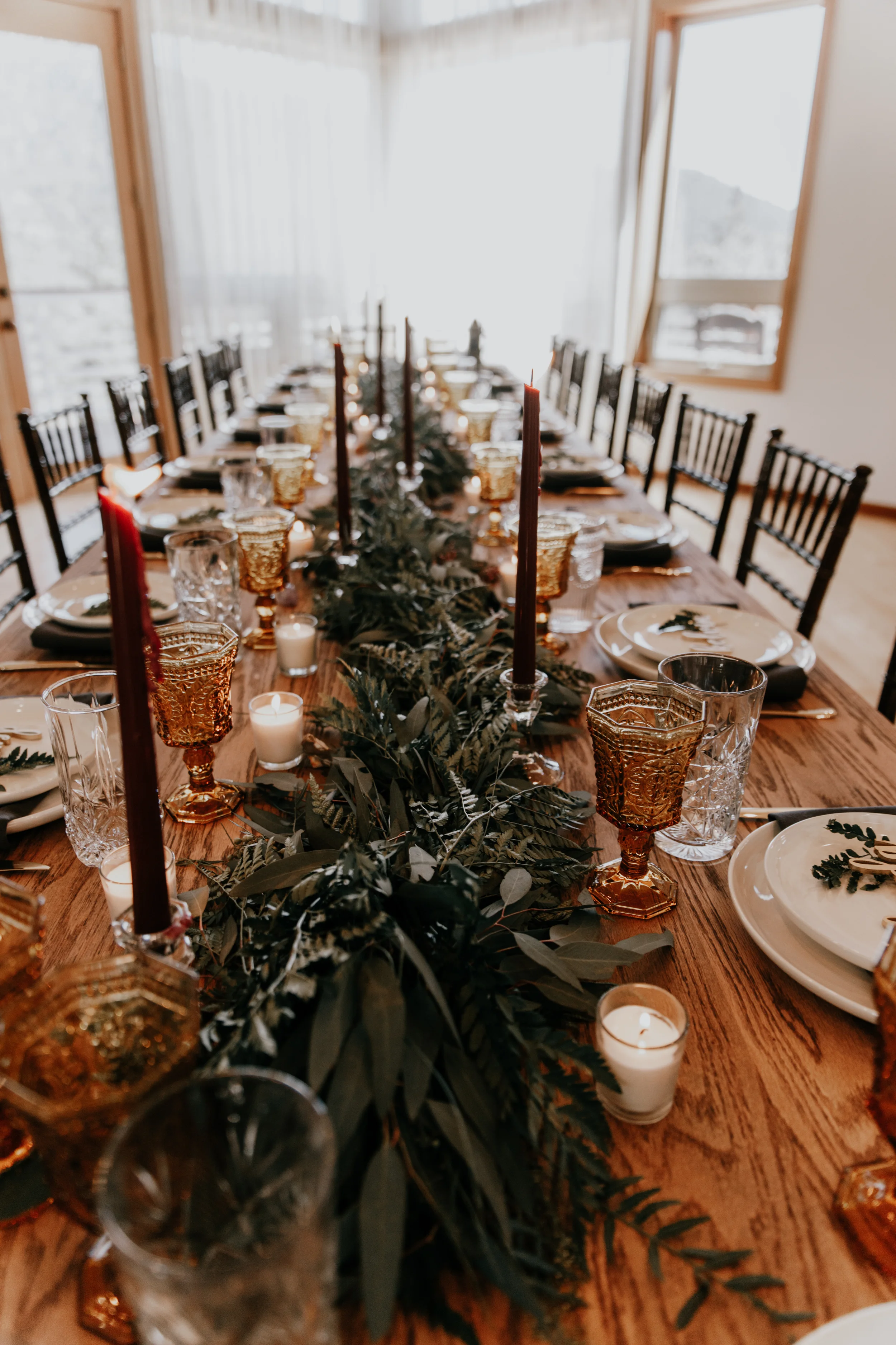 Cabin weddings | Rehearsal dinner